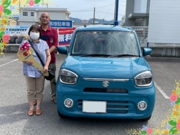 U様のアルトの納車式をいたしました！！！