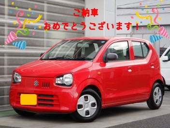 アルトご納車させていただきました☆彡