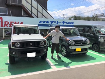 A様へジムニーシエラご納車です☆