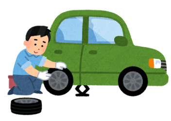 試乗車タイヤ交換しました！！