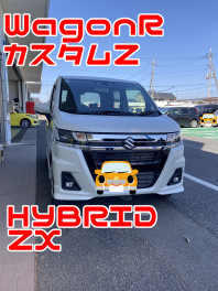 ワゴンRカスタムZご納車です。