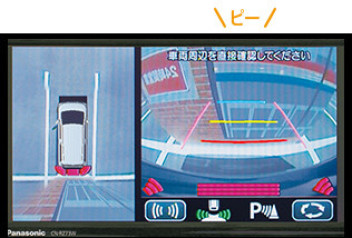 新型ハスラーの全方位モニター！！