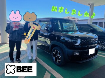 クロスビー納車しました☆彡