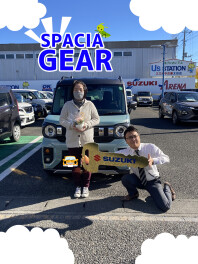 スペーシアギアご納車です