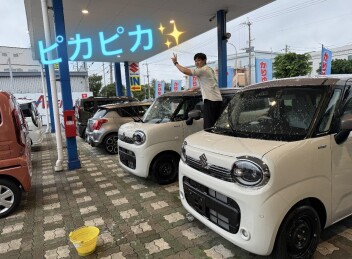 納車前のオフショット♡