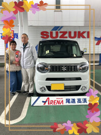 ★納車★ワゴンR　スマイル　HYBRIⅮ　X