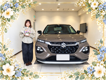 M様、フロンクスご納車おめでとうございます。