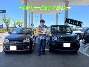 クロスビー納車しました！！