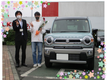 ★ご納車御礼★ハスラーをご納車しました！