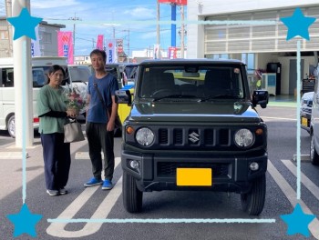 ジムニーご納車させていただきました☆彡