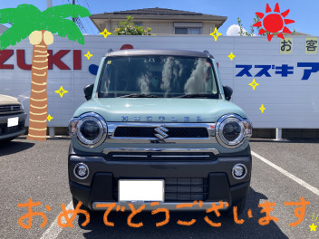 ☆ハスラーご納車おめでとうございます☆