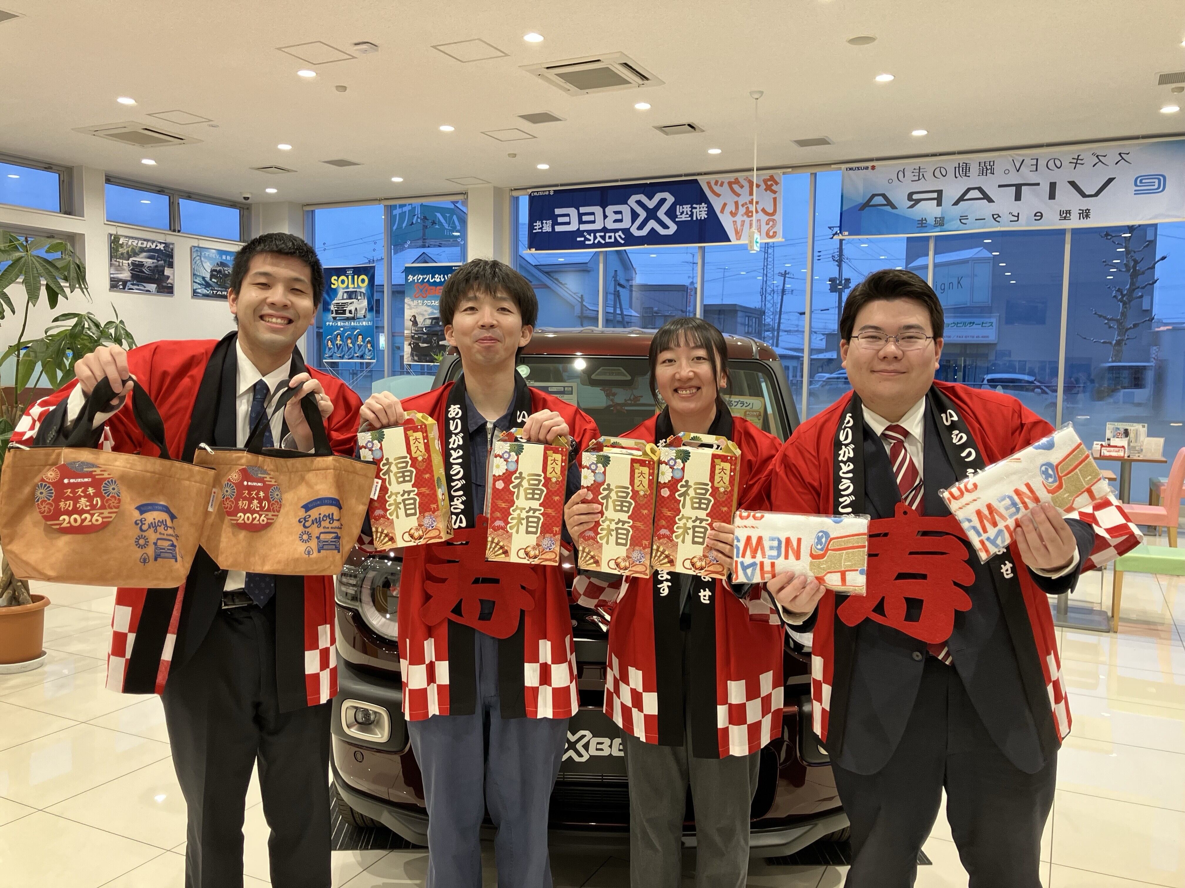 アリーナ類家2026 『超爆初売フェア』 絶賛開催中！ おかげさまで新車