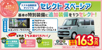 夏のおでかけはスズキの車で◎