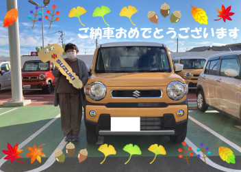 ハスラーご納車です★