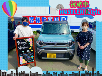 大人かわいい♥ハスラーＪスタイル納車！