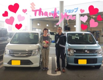 ワゴンRご納車させていただきました☆彡