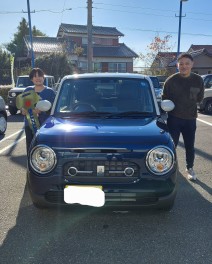 Ｈ様納車おめでとうございます。