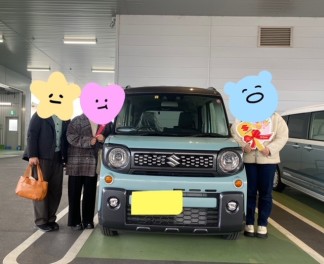 スペーシアギアご納車させていただきました☆