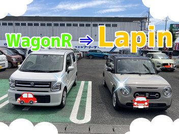 ラパンご納車です
