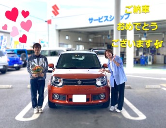 イグニスご納車させていただきました☆彡