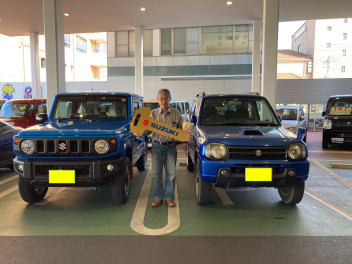 大変長らくお待たせしました！ジムニーご納車です！