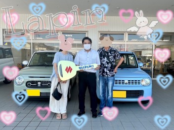 Lapin LC ♡ ご納車おめでとうございます！