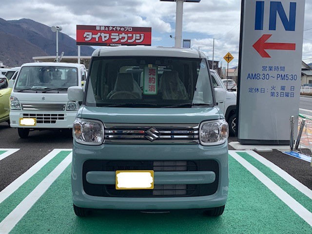 新型スペーシア納車 その他 お店ブログ スズキアリーナ千曲