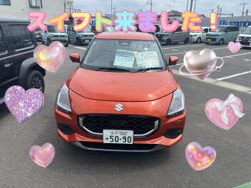 スイフトが入ってきました！！★