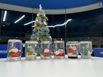 ショールームをクリスマス仕様にしました♥