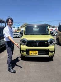 新型ハスラー試乗車あります！