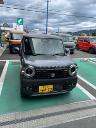新ハスラー試乗車がきました！