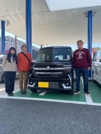 ！スペーシアカスタムご納車しました！