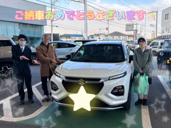 フロンクス納車しました！！