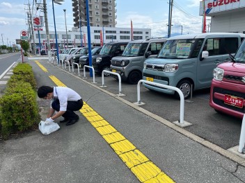 美化活動を行いました！！