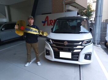 ソリオ　ご納車おめでとうございます