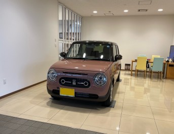 初ラパンＬＣご納車させていただきました！