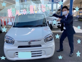 初売りセールまだ間に合います！新型アルトも入荷しました！