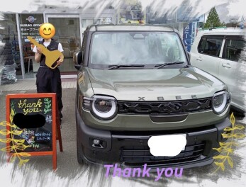 T様　新車クロスビーご納車おめでとうございます！
