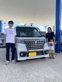 スペーシアカスタムご納車しました！