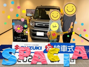 新型スペーシア納車しました★