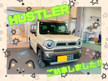 ハスラーＪスタイルⅡターボ納車しました☆