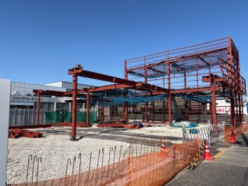 【新社屋建て替え工事】形が見えてきました！