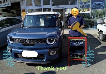M様　中古車ｸﾛｽﾋﾞｰご納車おめでとうございます！
