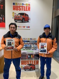 「新型HUSTLER」ついに解禁❤