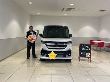 スペーシアカスタムご納車させて頂きました！！！