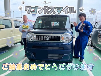 O様ワゴンRスマイルご納車です！