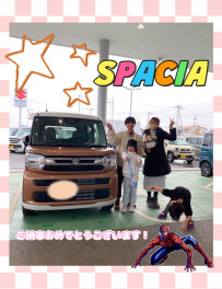 T様スペーシアご納車です！