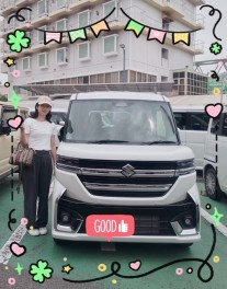 スペーシアカスタム納車致しました！