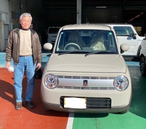 ラパン　ご納車おめでとうございます