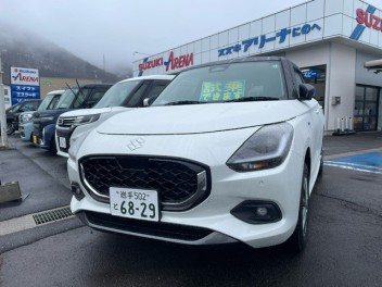 新型スイフト試乗できるようになりました！！